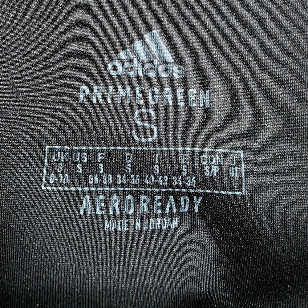 Adidas Leggings Lightweight High Rise Primegreen Aeroready Womens Size S Black - Picture 4 of 9